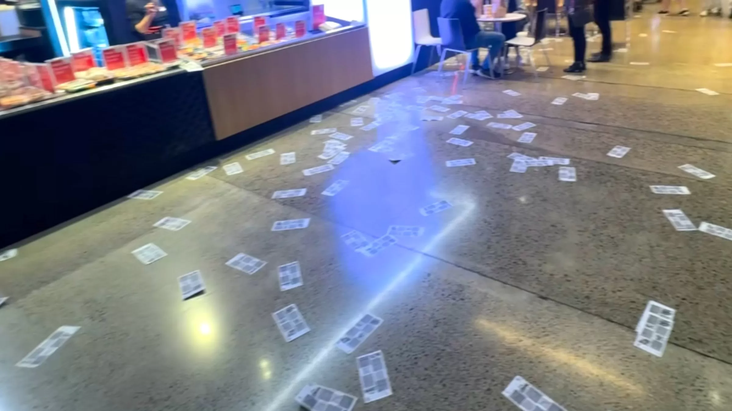 Protestors leave ‘huge mess’ at Northlands Food Court