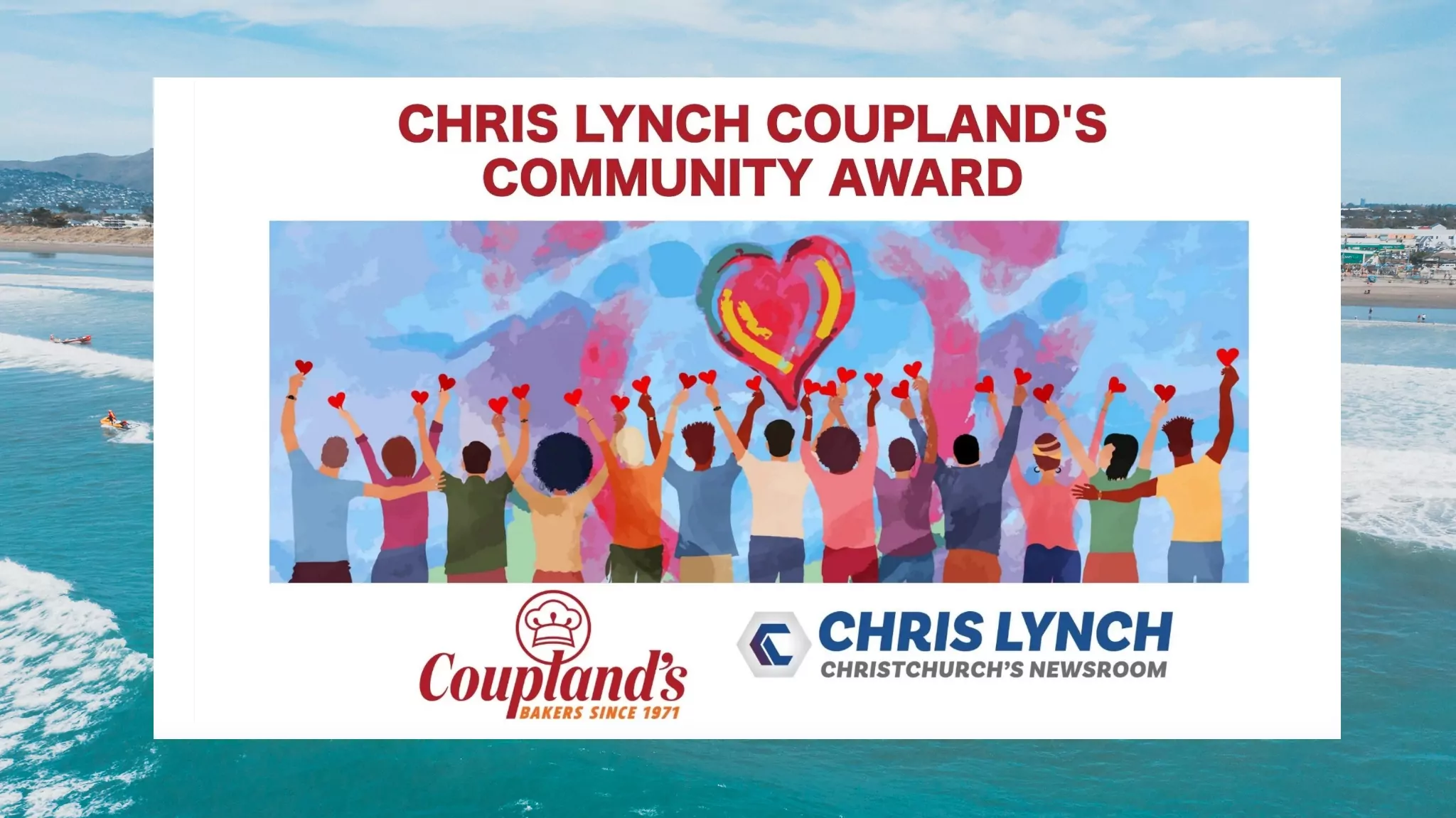 Nominate a community minded person for the Chris Lynch Coupland’s Community Award