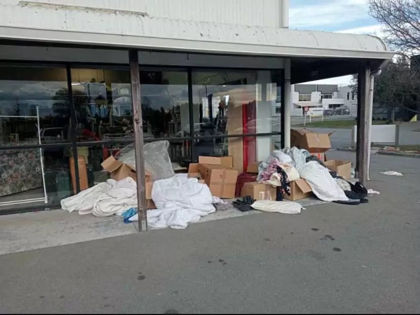 Outside Salvation Army Hornby South Family Store