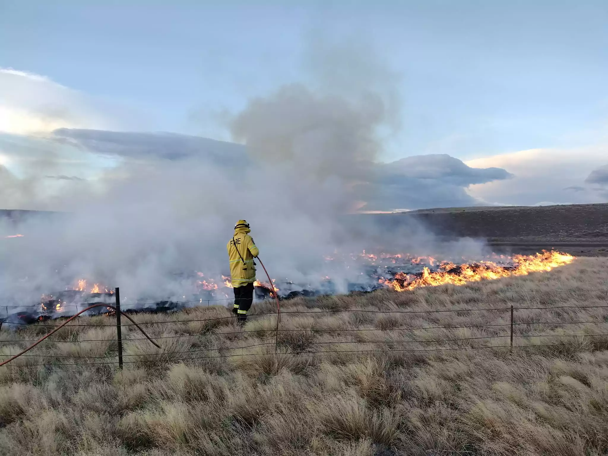 Fire crews battling scrub fires in Canterbury