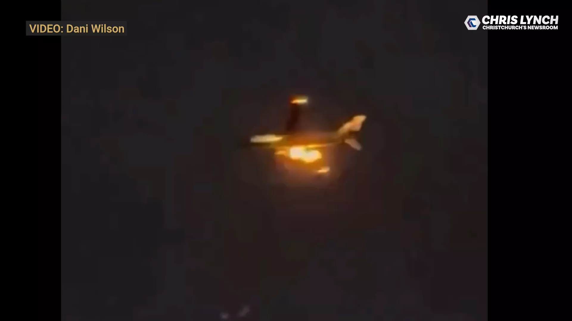 Flames seen coming from Virgin aircraft engine over Queenstown due to bird strike
