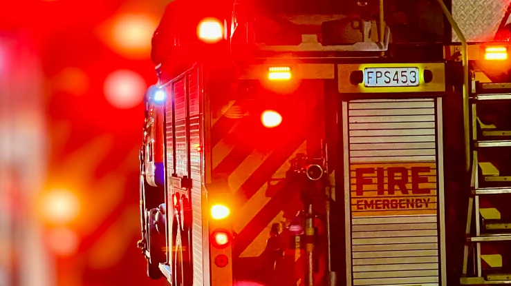 New Brighton property fire being treated as suspicious