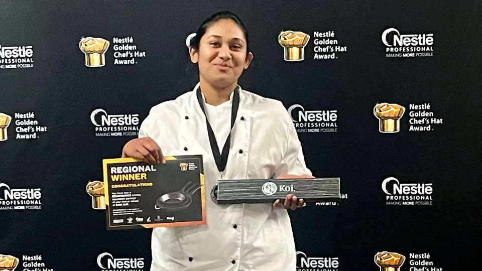 Young chef wins top award