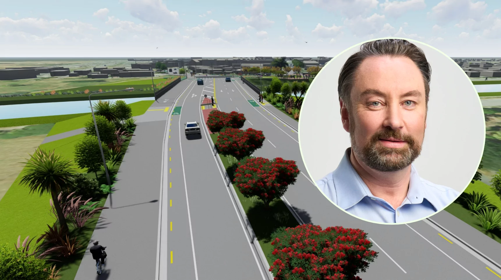 “Build the bridge” Christchurch East MP Reuben Davidson calls on Government to pay its share of upgrade
