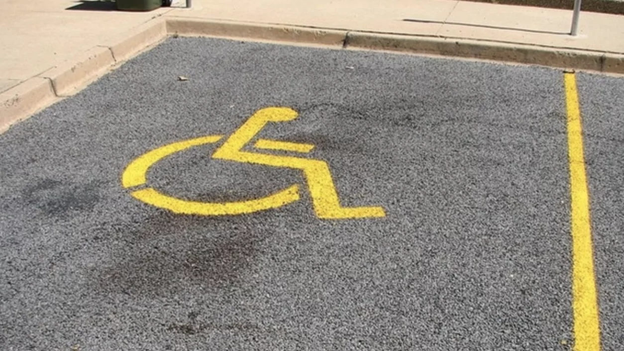 Disabled car park. Christchurch News, New Zealand News, Chris Lynch Media