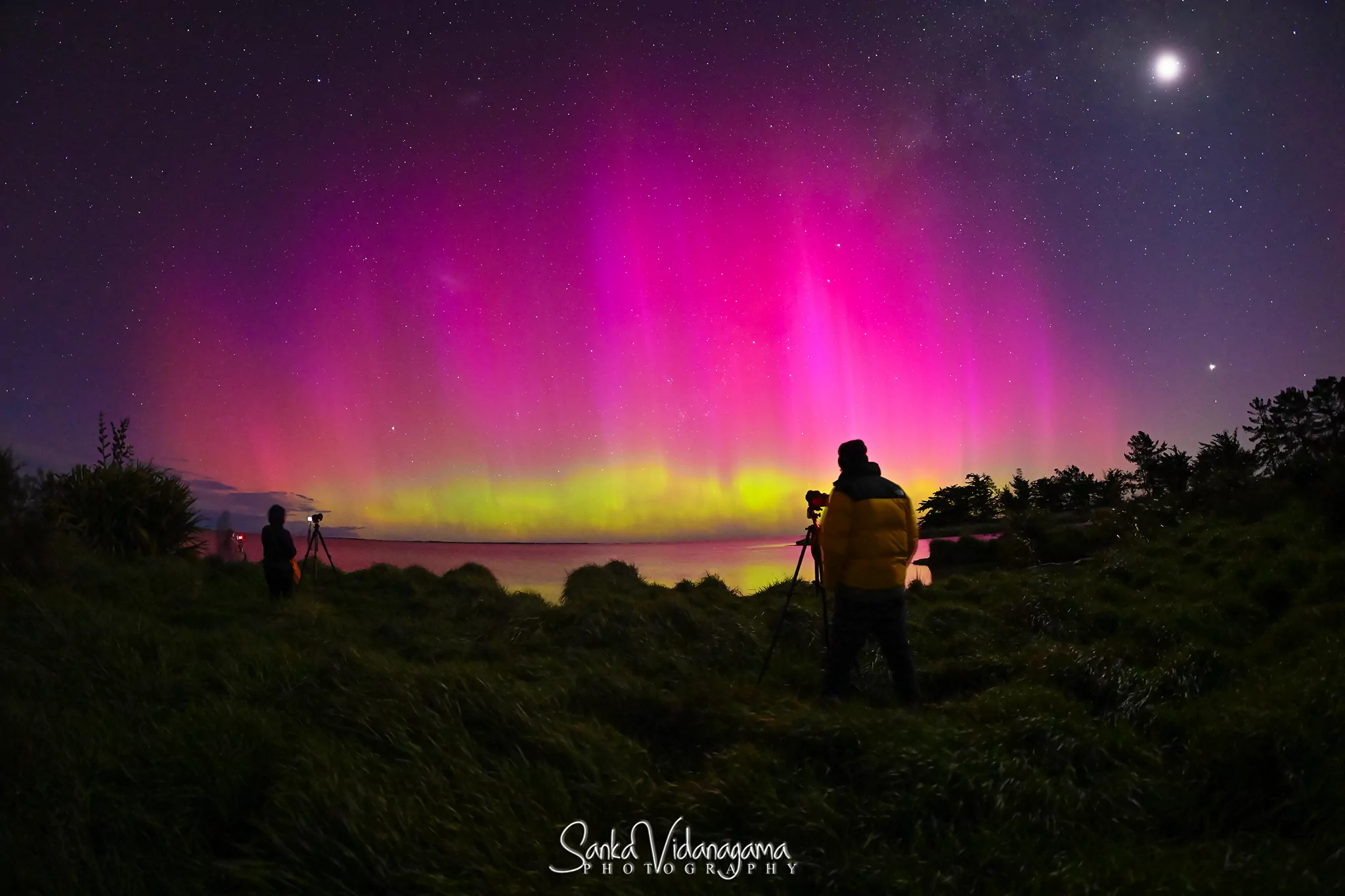 Magical photos of Aurora Australis captured near Christchurch