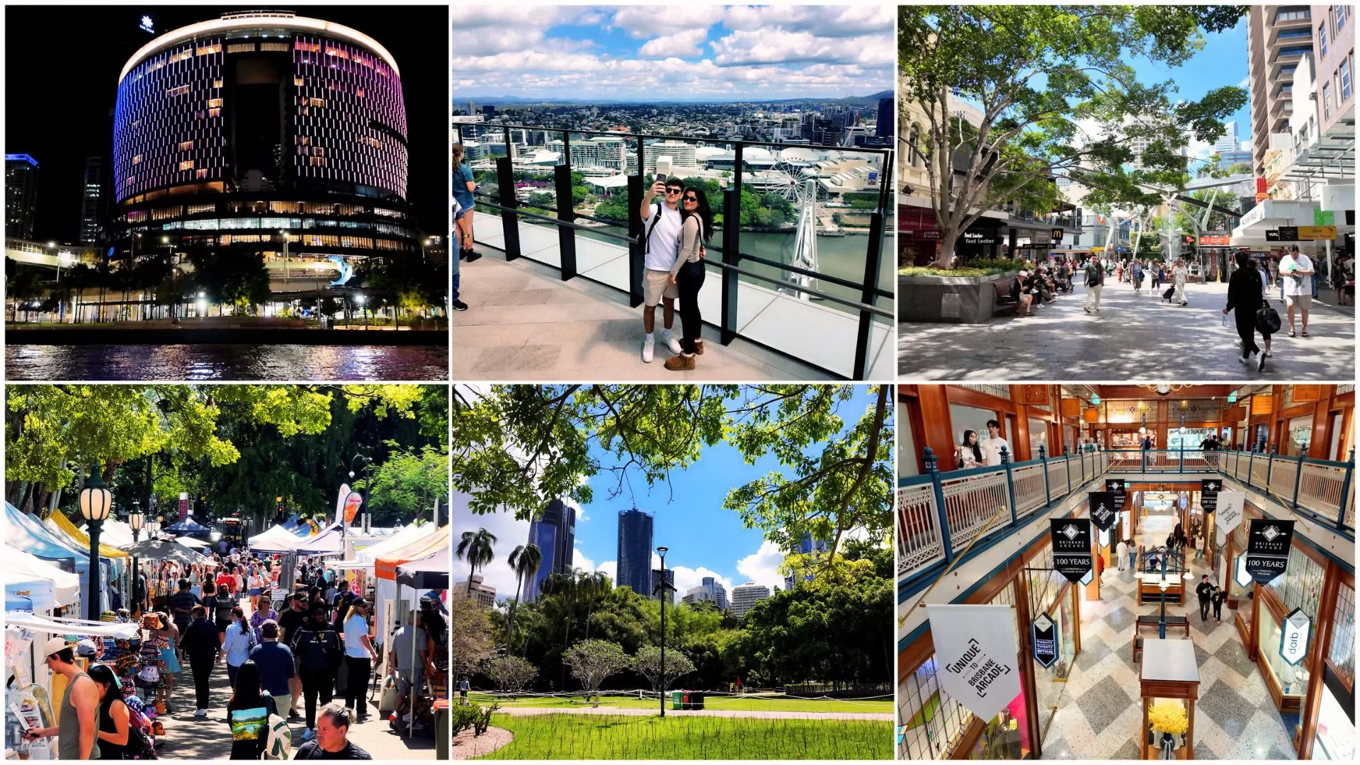 Brisbane’s Best: shopping, cityscapes, and green spaces