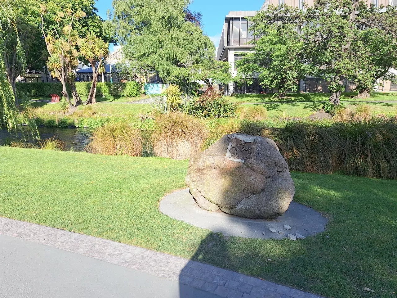 Plaque commemorating Canterbury pioneer vandalised in Victoria Square