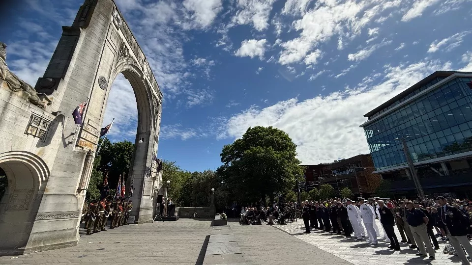 Christchurch marks 100th anniversary of Bridge of Remembrance