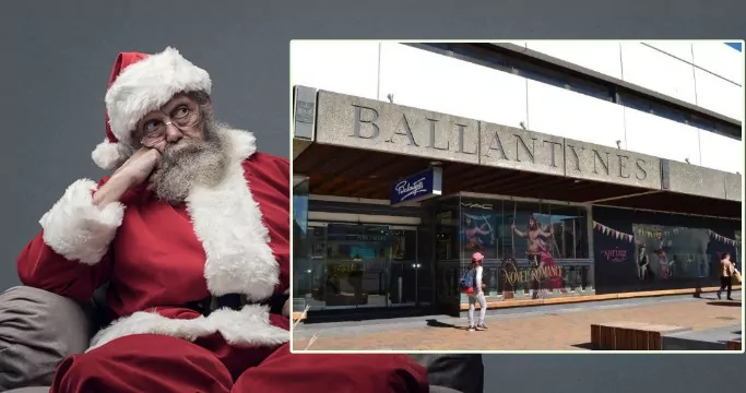 Ballantynes’ switch to phone cameras for Santa photos sparks mixed reactions