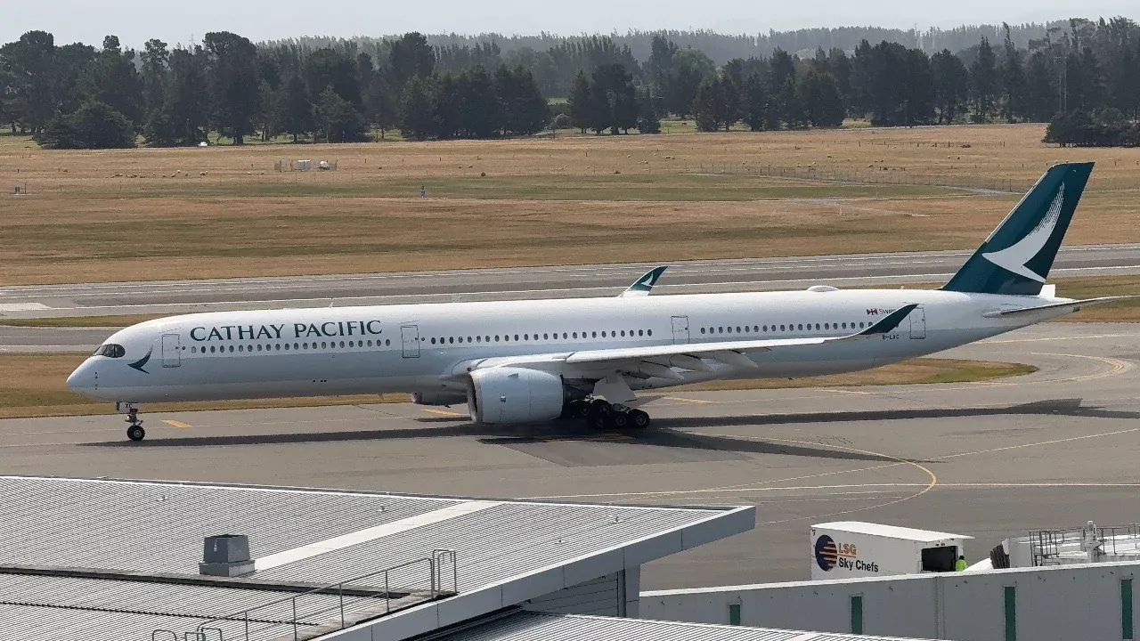 Cathay Pacific returns to Christchurch Airport with expanded summer service