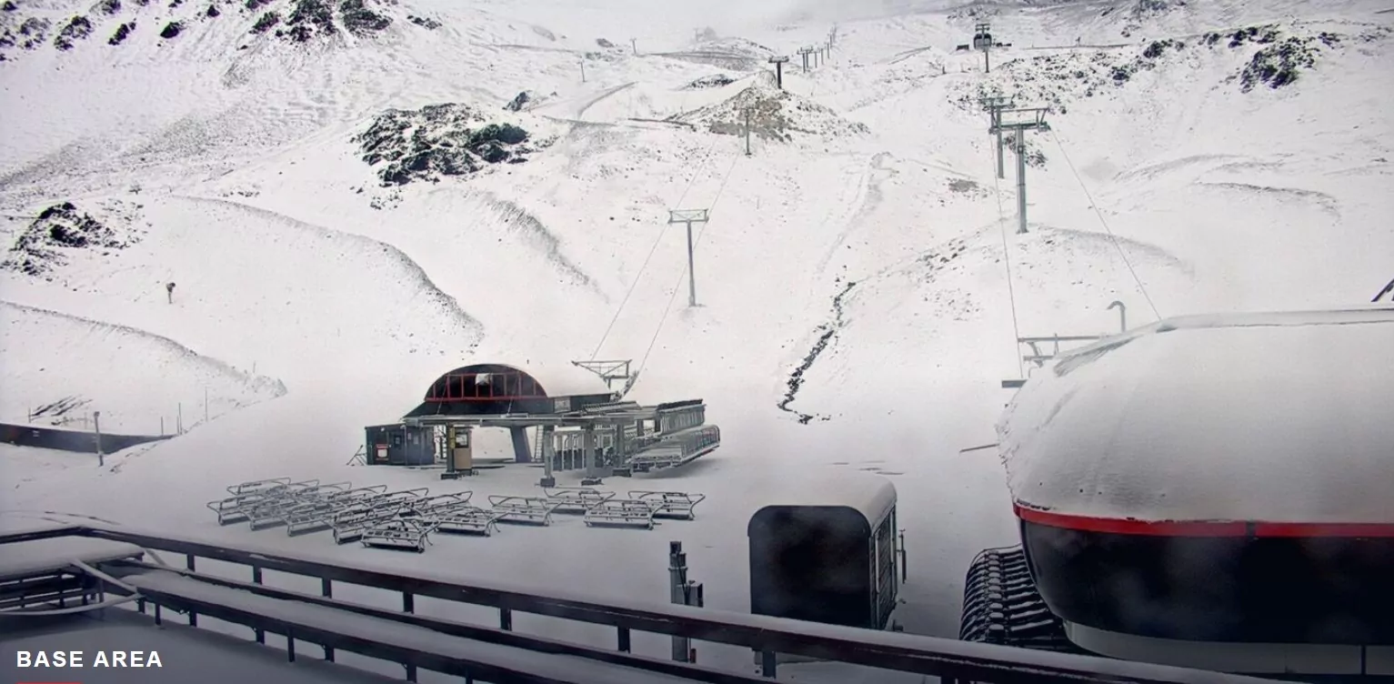 Unexpected January snowfall hits Canterbury mountains, weather warnings issued