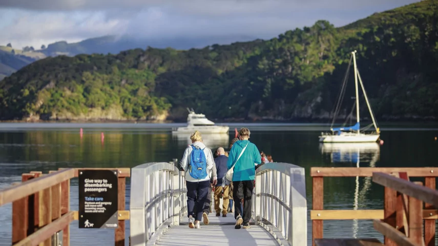 Drummonds Jetty reopens as Akaroa prepares for major wharf rebuild