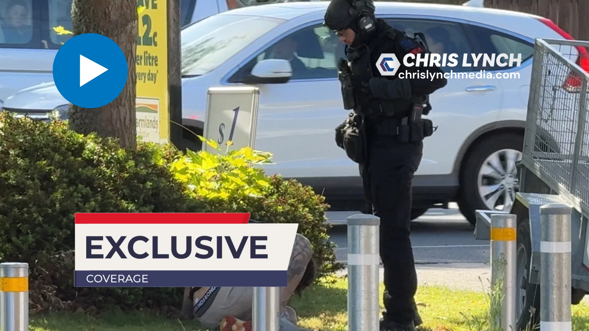 ▶️ Watch the moment AOS police arrest man near major police operation in Richmond Christchurch