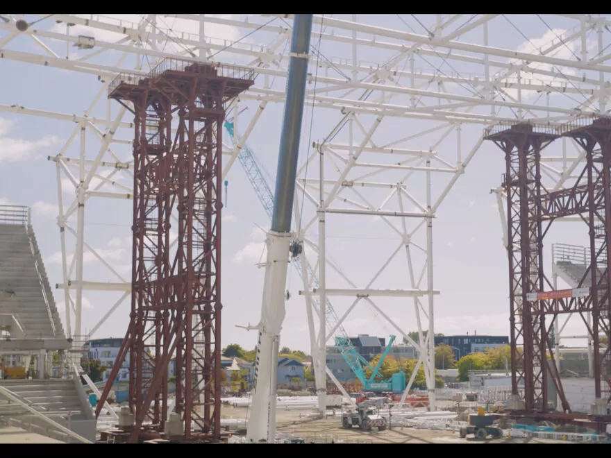 #UPDATE: Incredible! From the roof cladding to the premium hospitality spaces, Christchurch’s new stadium build is swiftly coming together. In a video released today, Council Project Director Kent Summerfield provides an overview of progress on the $683 million project.