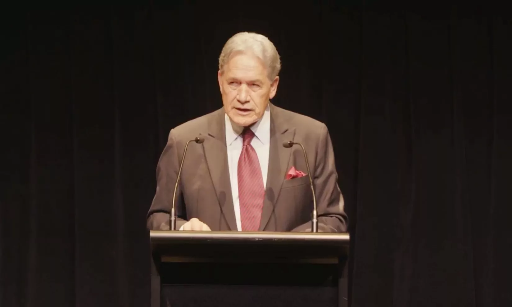 Winston Peters launches attack on Labour’s economic record and vows to continue ‘war on woke’