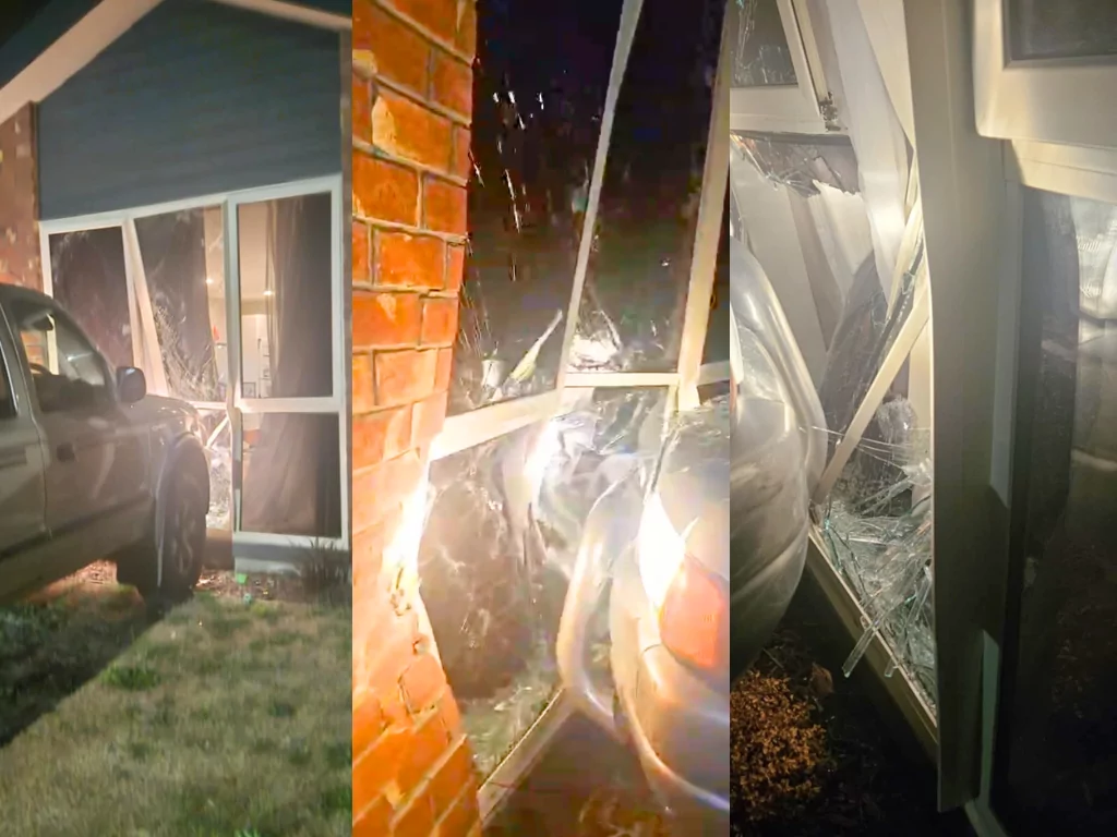 Terrifying night for Ravenswood family as stolen ute crashes into home